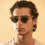 Francis - Champagne with Green Lens