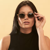 Lucius - Champagne with Gradient Green Polarised Lenses