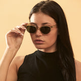 Francis - Champagne with Green Lens