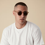 Buckler - Champagne with Green Lens