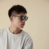Blair - Matte Black with POLARISED Grey Lens