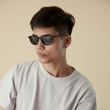 Blair - Matte Black with POLARISED Grey Lens