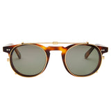 Buckler Sun lens Clip - Gold with Green Polarised Lens