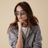 Buckler - Champagne with Green Lens