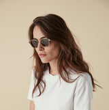 Lucius - Champagne with Gradient Green Polarised Lenses