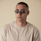 Lucius - Champagne with Gradient Green Polarised Lenses