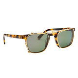 Wallis Sun Lens Clip - Gold with Green Polarised Lens