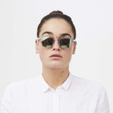 Clip-On Lens - Clear with Capri Yellow Mirror: Yacht Master Fit