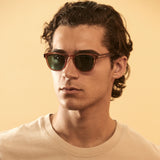 Yacht Master - Amber with Polarised Green lens