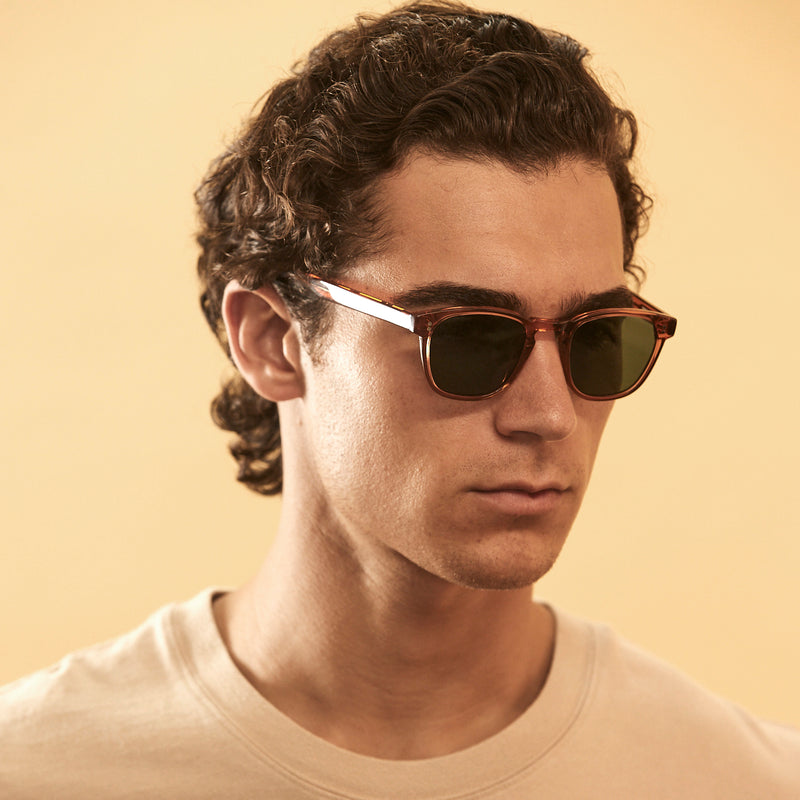Yacht Master - Amber with Polarised Green lens