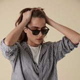Blair - Matte Black with POLARISED Grey Lens