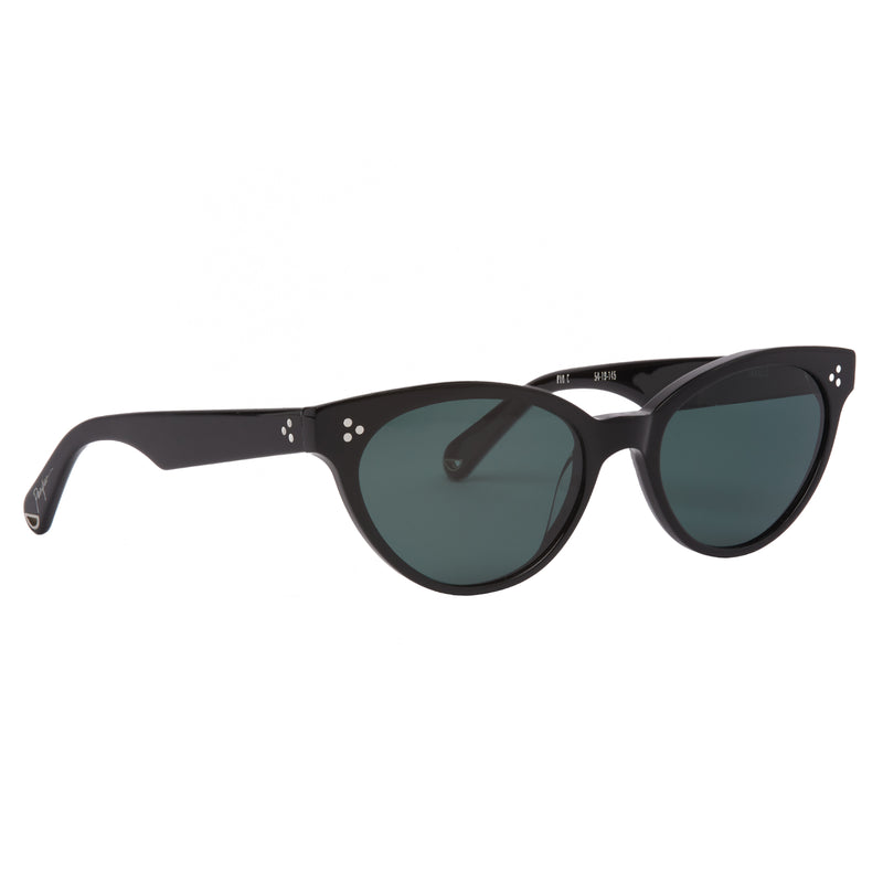Francis - Black with Polarised Green Lens