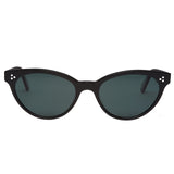 Francis - Black with Polarised Green Lens