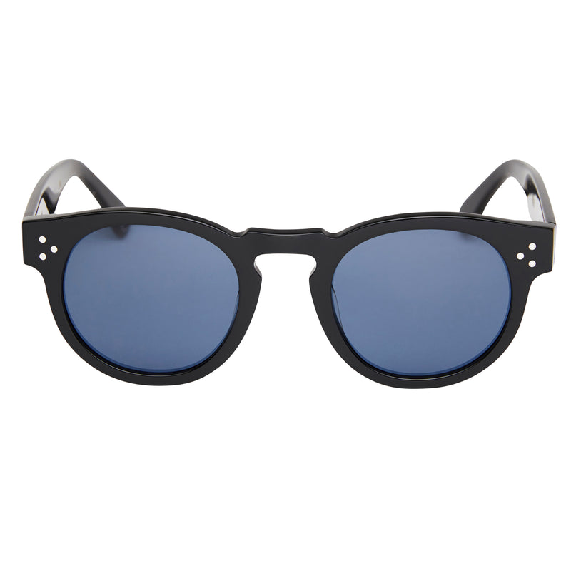 Lola - Gloss Black / Blue lens