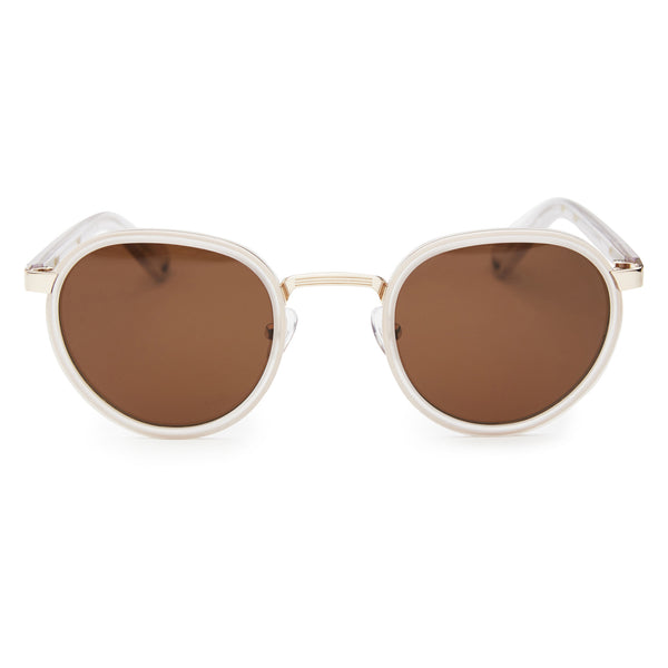 Carter - Matte Crystal with POLARISED Brown Lens
