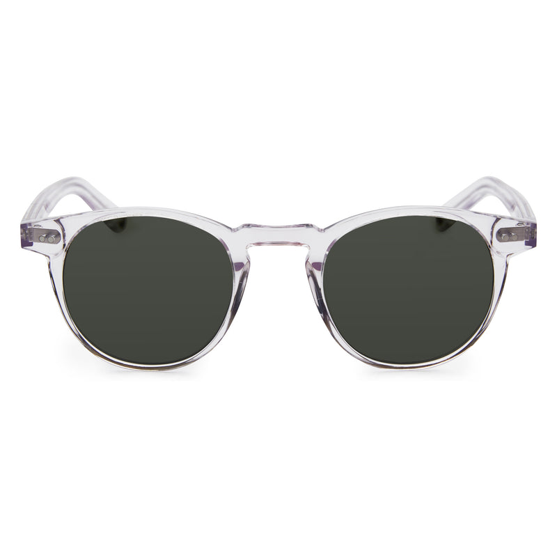 Buckler - Crystal with Green Lens