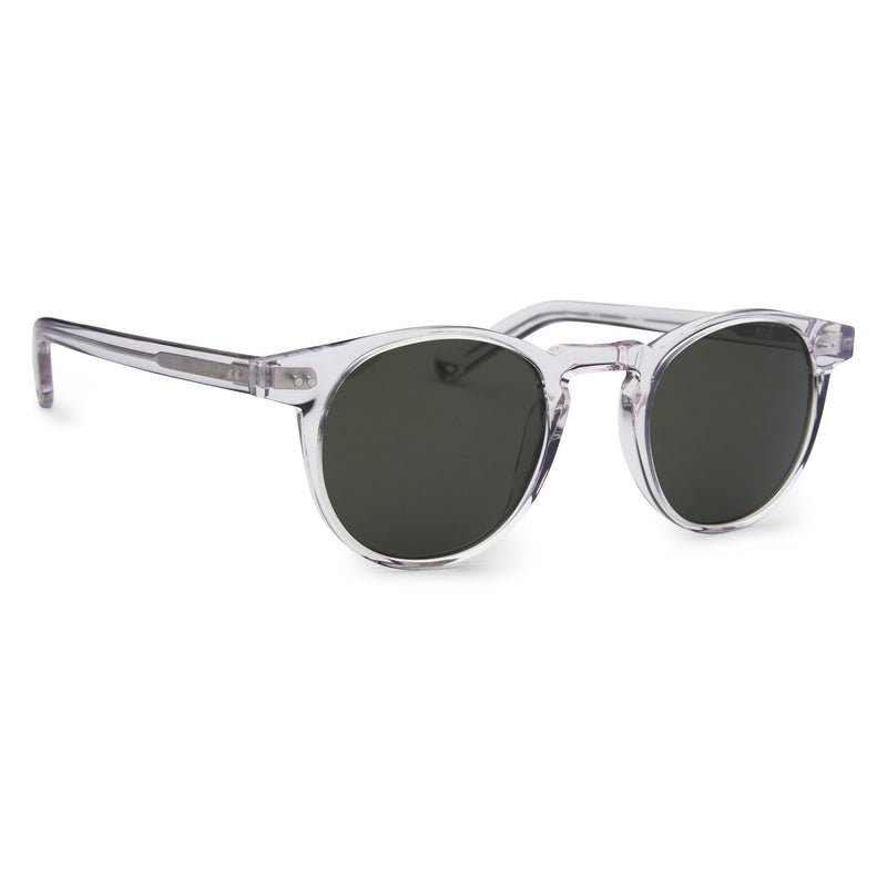 Buckler - Crystal with Green Lens