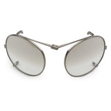 Clip-On Lens - Clear with Silver Mirror : Buckler & Carter Fit