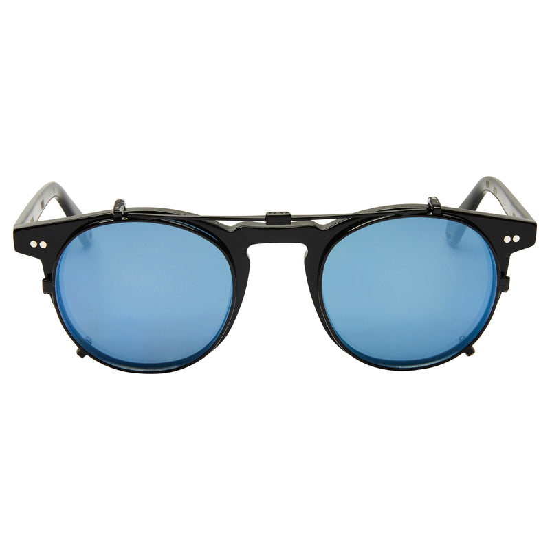 Clip-On lens: Black with Blue Mirror - Buckler & Carter Fit