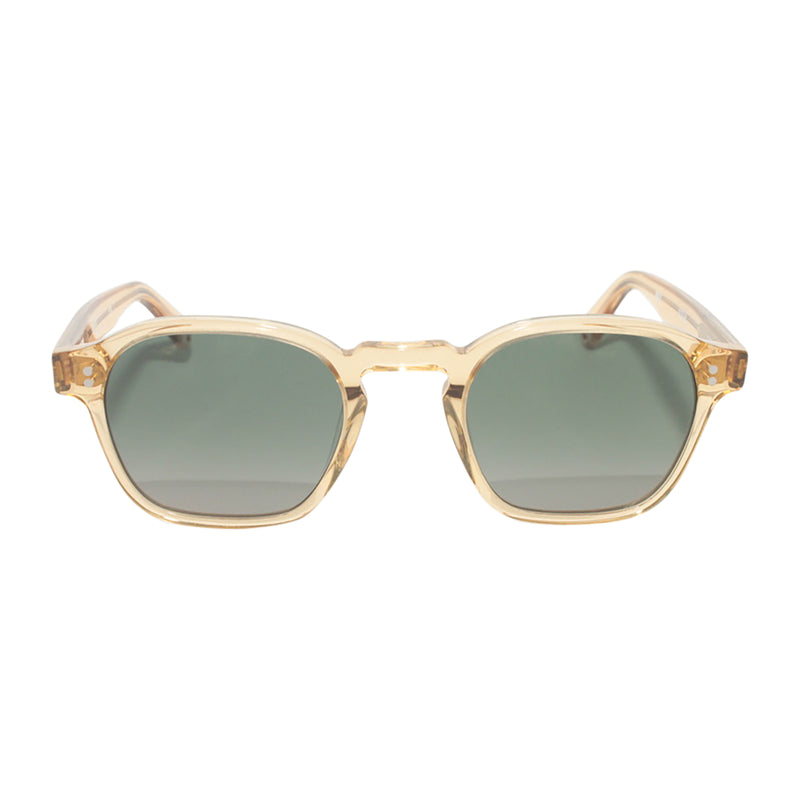Lucius - Champagne with Gradient Green Polarised Lenses
