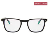 Wallis - Black with Blue Light Blocking Lens