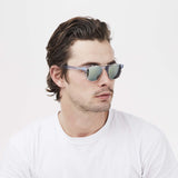 Clip-On Lens - Clear with Capri Yellow Mirror: Yacht Master Fit