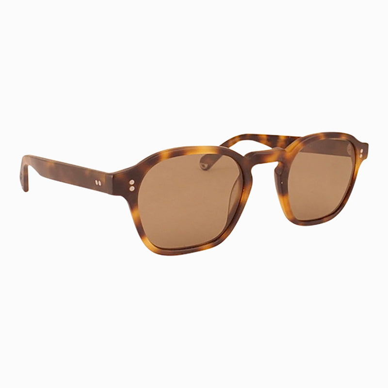 Lucius - Matte Chocolate Havana with Polarised Brown Lenses