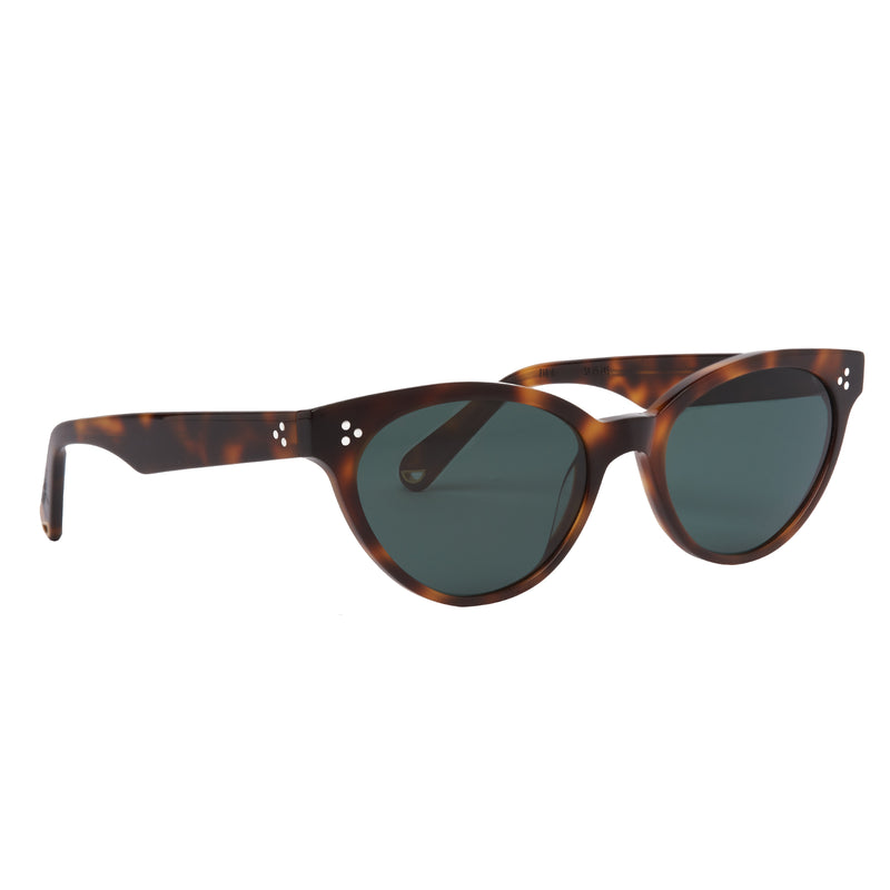 Francis - Choc Havana with Polarised Green Lenses