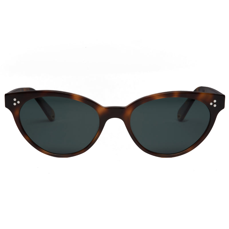 Francis - Choc Havana with Polarised Green Lenses