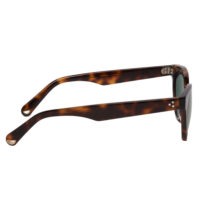 Francis - Choc Havana with Polarised Green Lenses